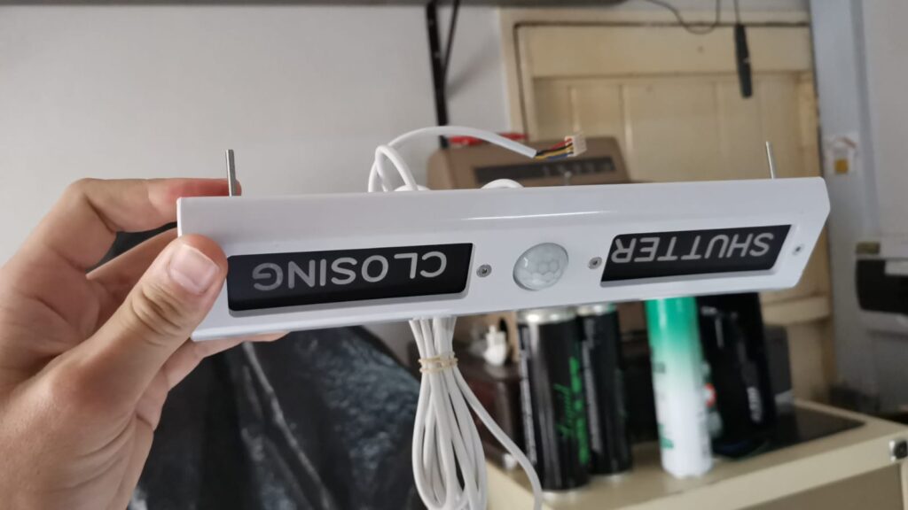 ATM Shutter lights Fine Automation