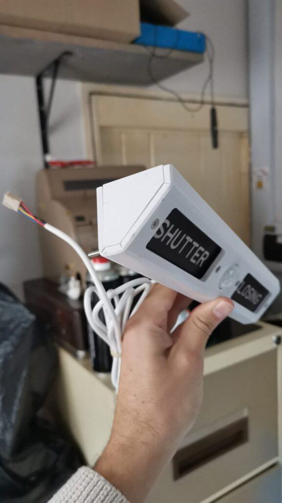 ATM Shutter PIR Lights