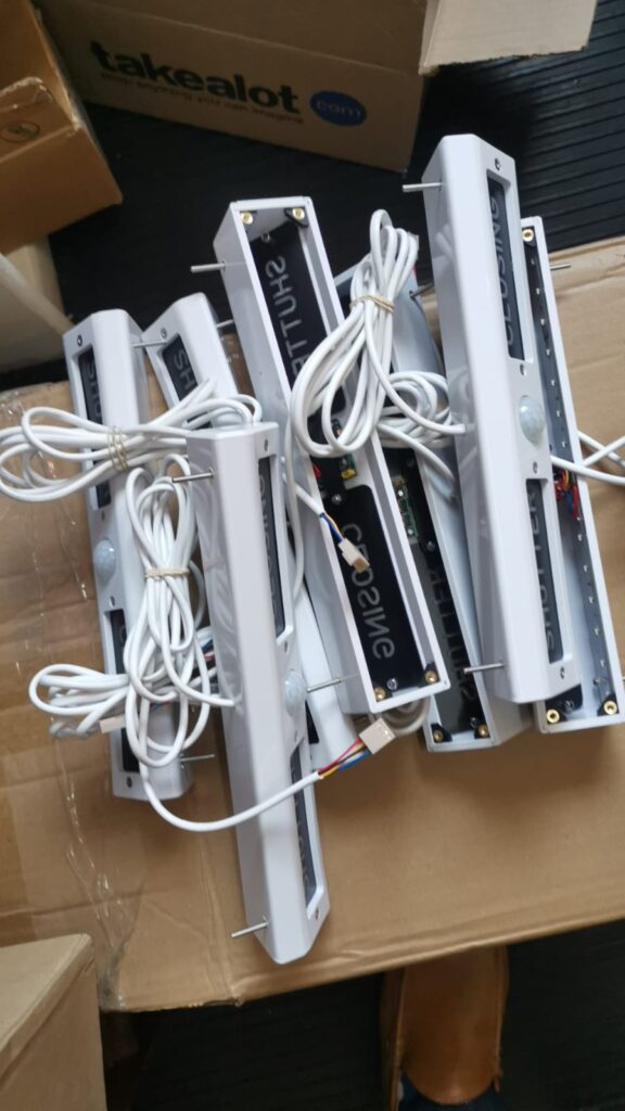 ATM Shutter Controllers Lights and PIR